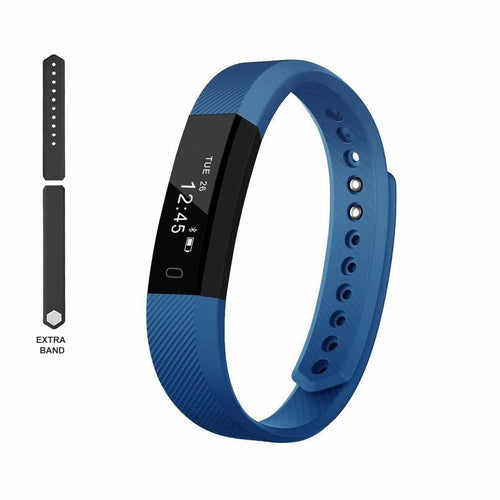 SmartFit Slim Aktivitetsarmband och Smartklocka med Övervakningsfunktion – inklusive gratis extra tillbehör