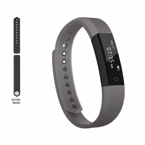 SmartFit Slim Aktivitetsarmband och Smartklocka med Övervakningsfunktion – inklusive gratis extra tillbehör
