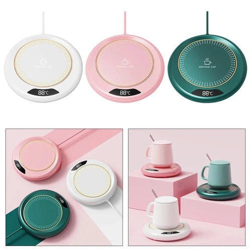USB Smart Kaffemuggsvärmare med Digital Display