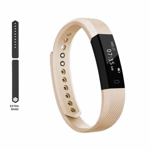 SmartFit Slim Aktivitetsarmband och Smartklocka med Övervakningsfunktion – inklusive gratis extra tillbehör